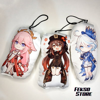 Almohadita chibi - Genshin Impact