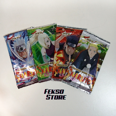 Pack x 4 Sobres Cartas Naruto