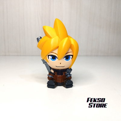 Final Fantasy Vll  - Cloud 3D - Chibi