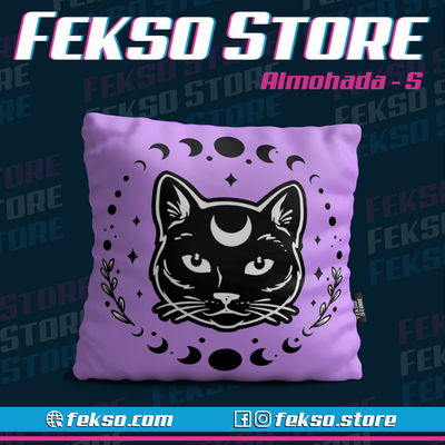 Almohada - Gato Face Lunar