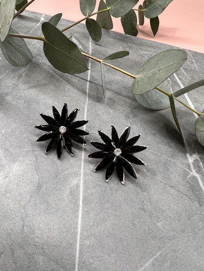 Aro strass Flor 