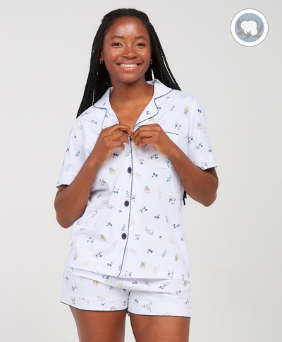 PIJAMA CAMISERO DELFINA PIMA