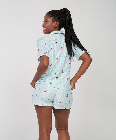 PIJAMA CAMISERO CHERRY