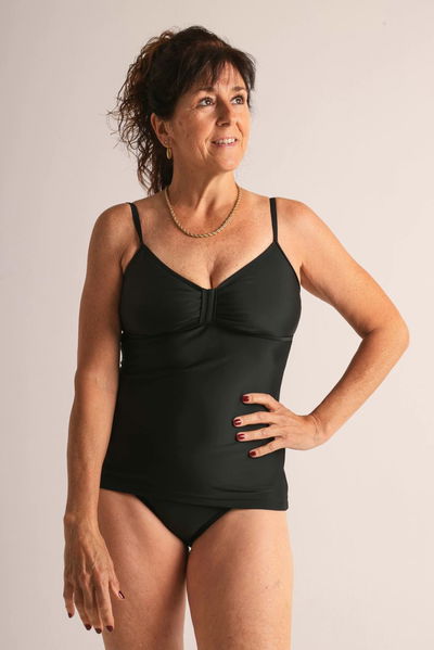 TANKINI TRABA BUSTO NEGRO