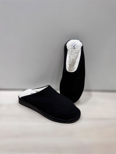 Pantufla Clásica con piel