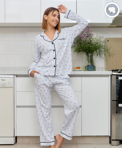  Pijama camisero Gardenia