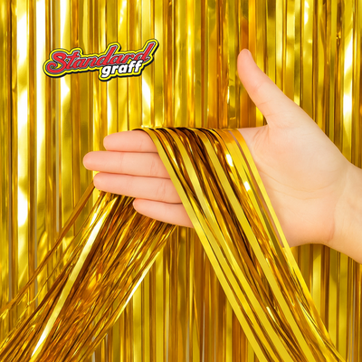 ✨Cortinas Metalizadas 1 x 2 mts - Varios colores!