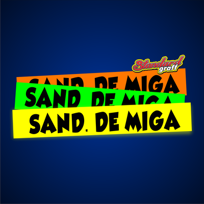 Faja fluo autoadhesiva 50×8 cm "SÁND. DE MIGA" - cod:86