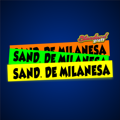 Faja fluo autoadhesiva 50×8 cm "SÁND. DE MILANESA" - cod:87