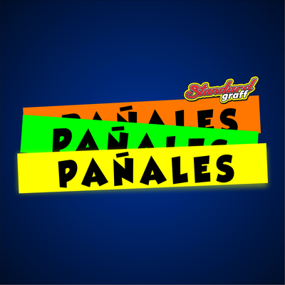 Faja fluo autoadhesiva 50×8 cm "PAÑALES" - cod:72