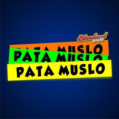 Faja fluo autoadhesiva 50×8 cm "PATA MUSLO" - cod:76