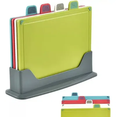 SET DE 4 TABLAS PARA PICAR DE COCINA