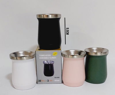 Mate doble capa de acero 180ml