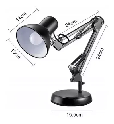 Lampara De Escritorio Articulada Sin foco