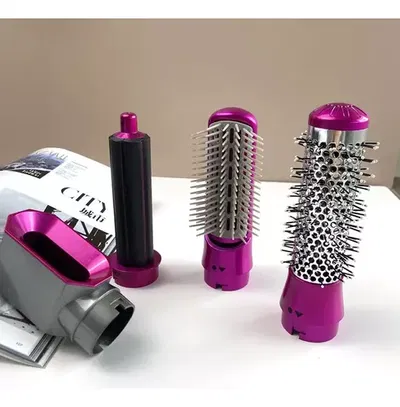 Set Moldeador Secador Cepillo 5 En 1 Eléctrico Accesorios