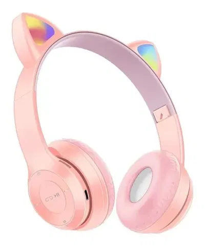 Auricular orejas de gatito con luz led p47