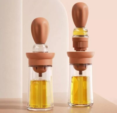 Dispenser de aceite con pincel