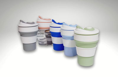 Vaso Termico Plegable Silicona Flexible