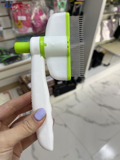 Cepillo para mascota anti pulga 