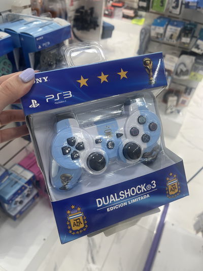 Joystick Inalámbrico Compatible Ps3 Play 3 Pc Messi AFA