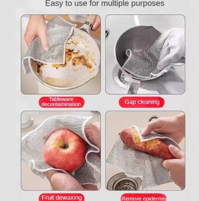 Paño de alambre x4 unidades