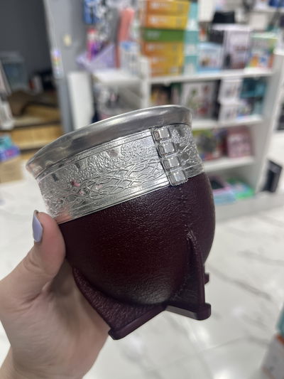 Mate imperial chico calabaza interior y exterior PVC 