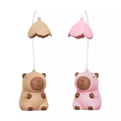 LAMPARA INFANTIL CON SACAPUNTA CAPIBARA