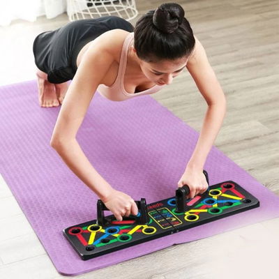 Tabla de flexiones ejercicio push up 14 en 1