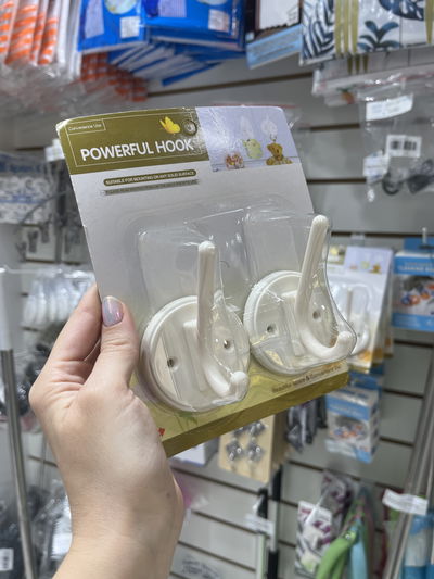 Set ganchos para pared perchita amurable