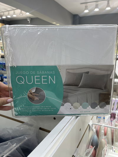 Juego de sábanas Queen 