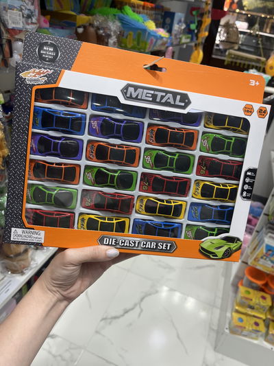 Súper pack autos 24 piezas