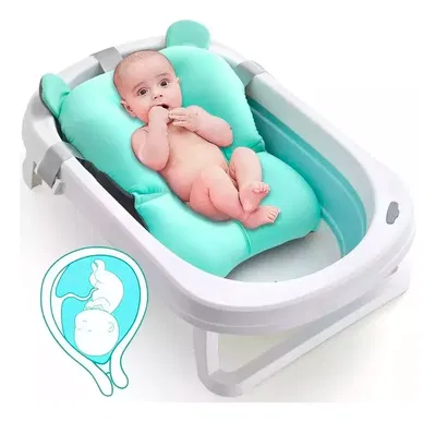 Almohadon Bañera Acolchado Para Bebe Seguridad Niños