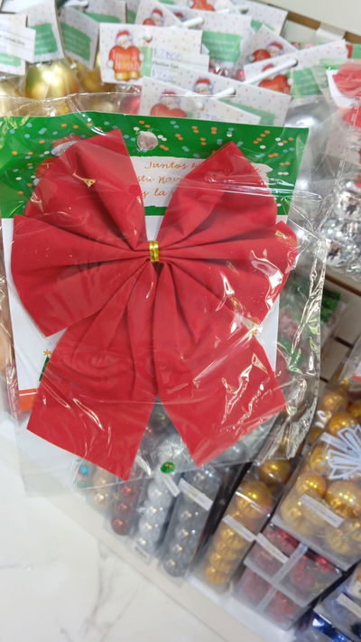 Moño grande navideño