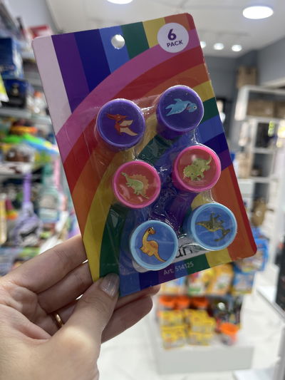 Pack x6 sellos infantiles