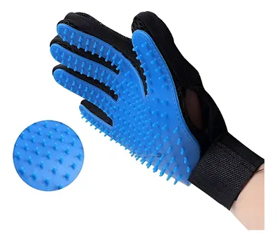 Cepillo Guante Sacapelos Y Masajeador