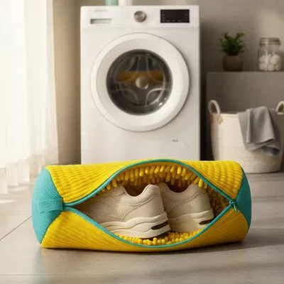 Bolsa Protectora Para Lavar Zapatillas En Lavarropas Funda