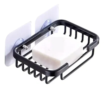 Jabonera De Baño Autoadhesiva Resistente Aluminio