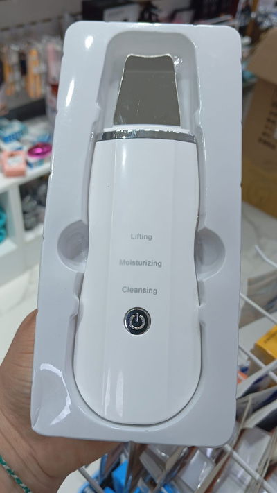 Espátula limpiadora facial ultrasonica