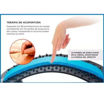 Masajeador estirador lumbar columna