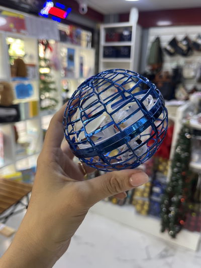 Pelota voladora recargable con luz led