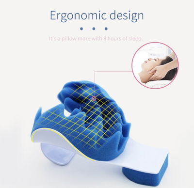 Almohada quiropráctica inteligente cervical