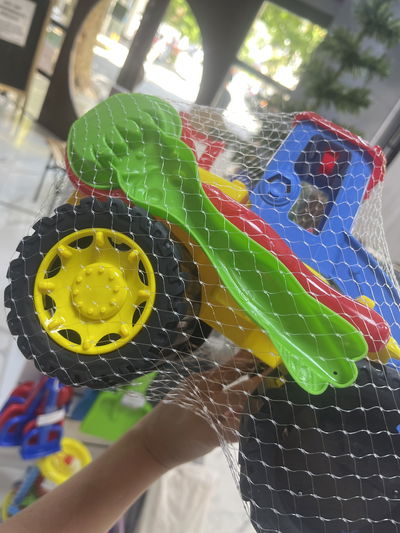 Set juego playero tractor con moldes