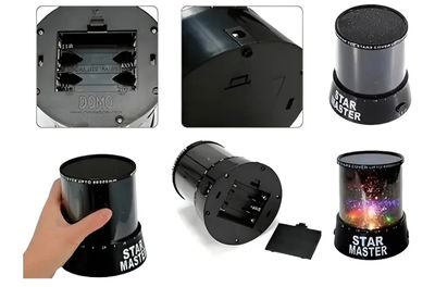 Velador proyector lámpara infantil Star Master