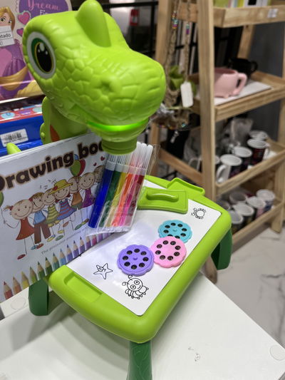 Proyector Pizarra didáctica dino mesa de dibujo 