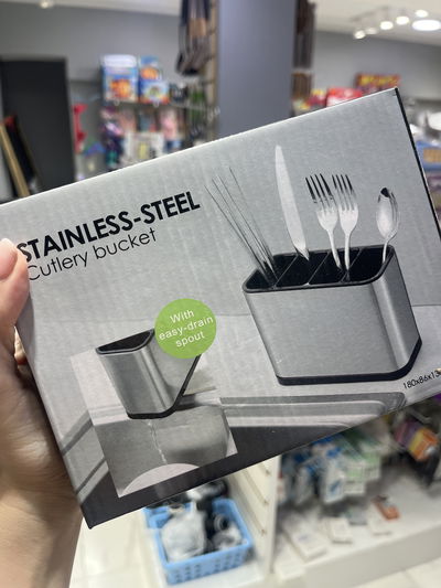 Escurridor de cubierto acero