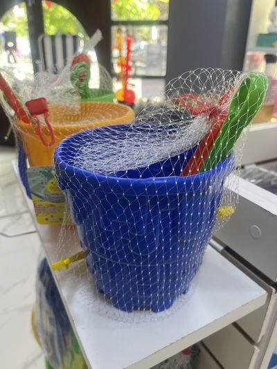 Set balde Castillo con pala y rastrillo