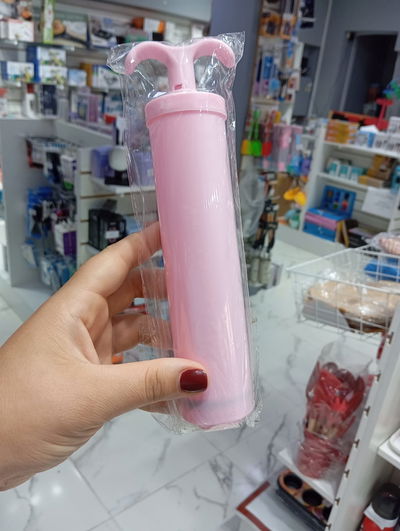 Bomba para extraer aire para bolsa compresión al vacio