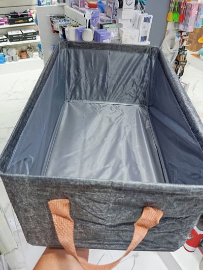 Cesto organizador de tela