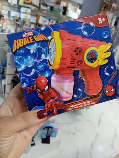 Burbujero personajes electrónico 