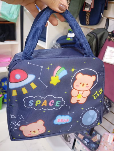Lunchera térmica tela con manija infantil